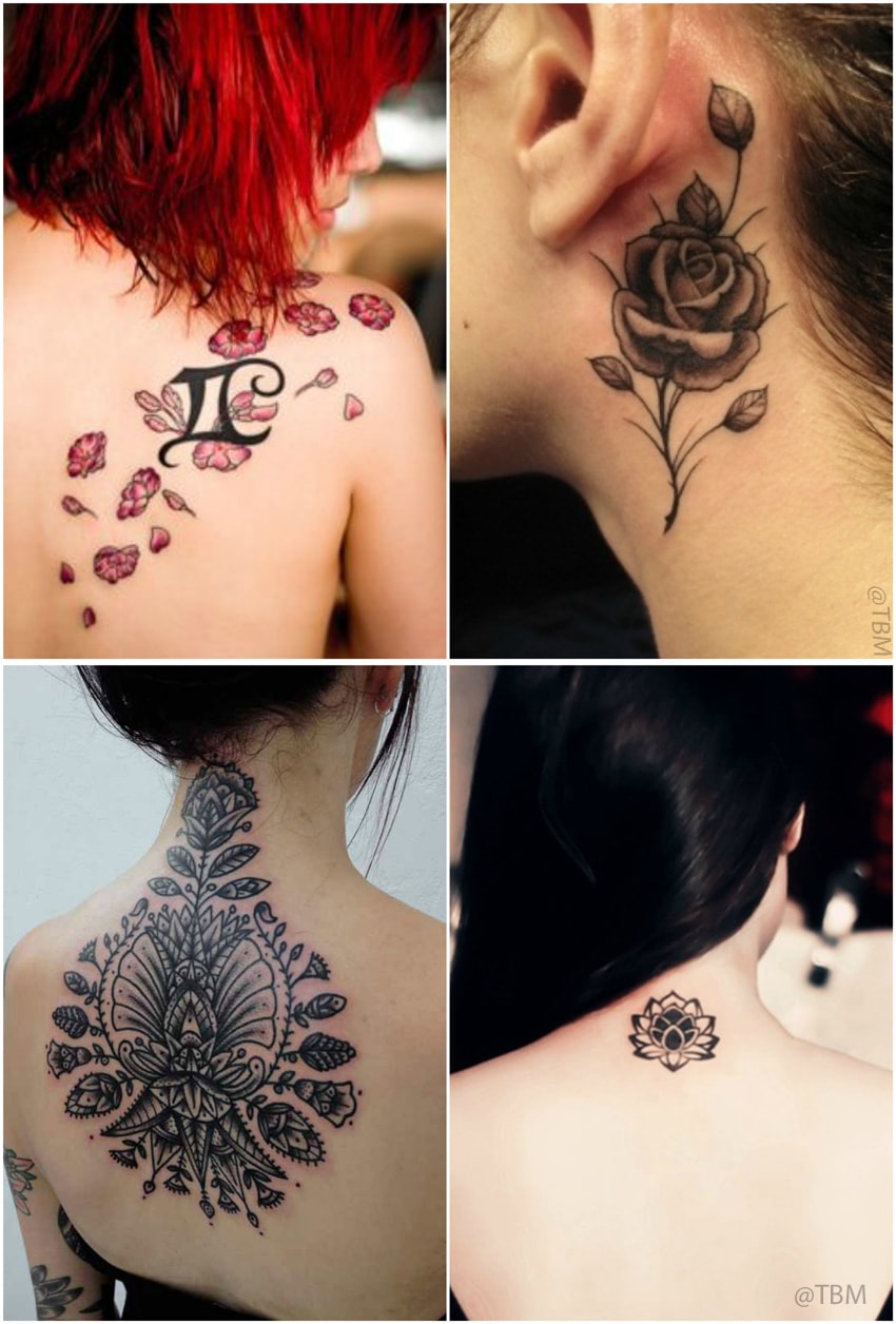 floral-neck-tattoos