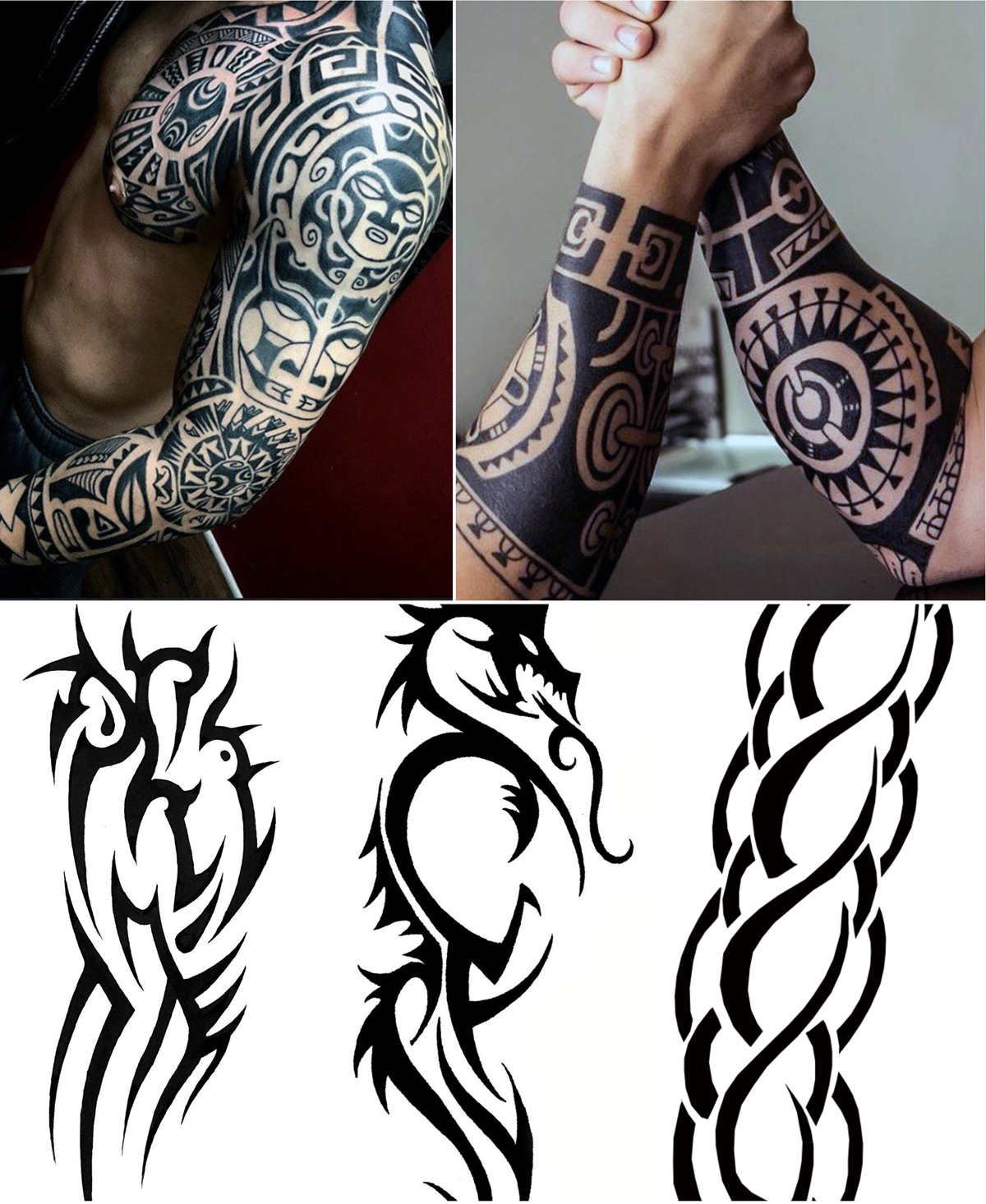 Awesome and Eye Grabbing Forearm Tattoo Design Ideas - Tribal Forearm Tattoos