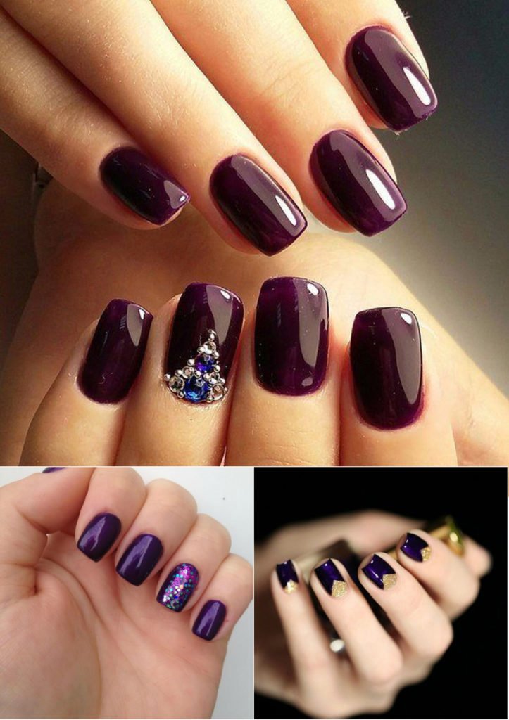 Try Fabulous Purple Nail Art Designs Top Beauty Magazines
