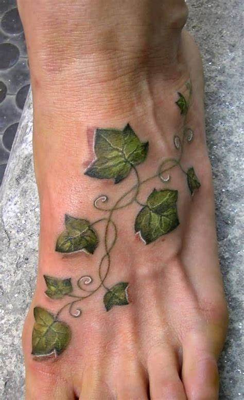 Beautiful Vines On the Foot