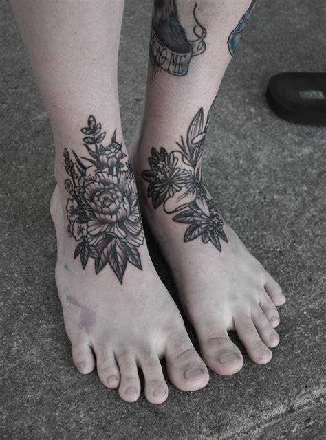 Tattoos on the Ankles and Feet