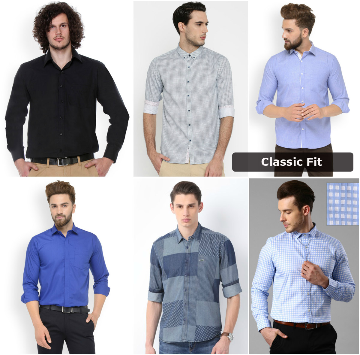 dress shirt fit collection