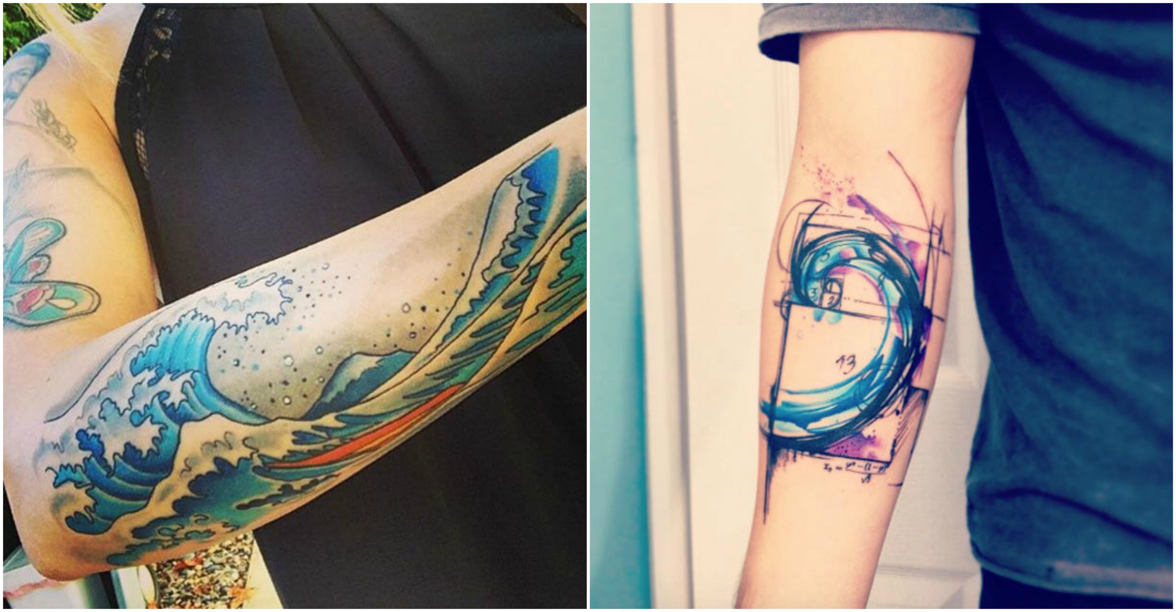 Wave Tattoos