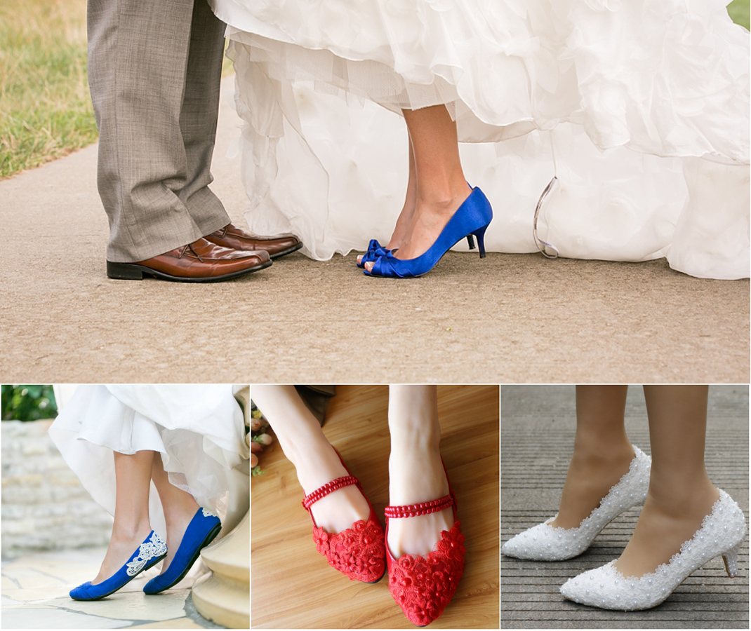 wedding shoes for the bride