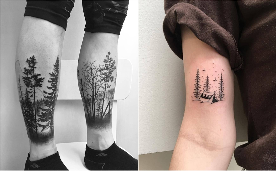 nature tattoos