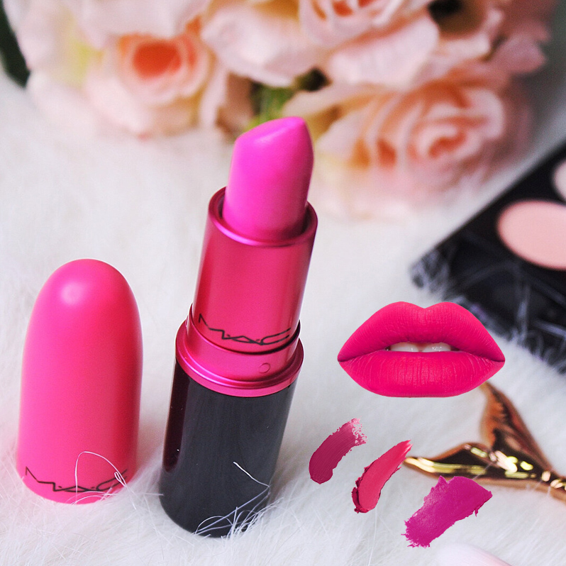 MAC Pink Lipsticks Shades.