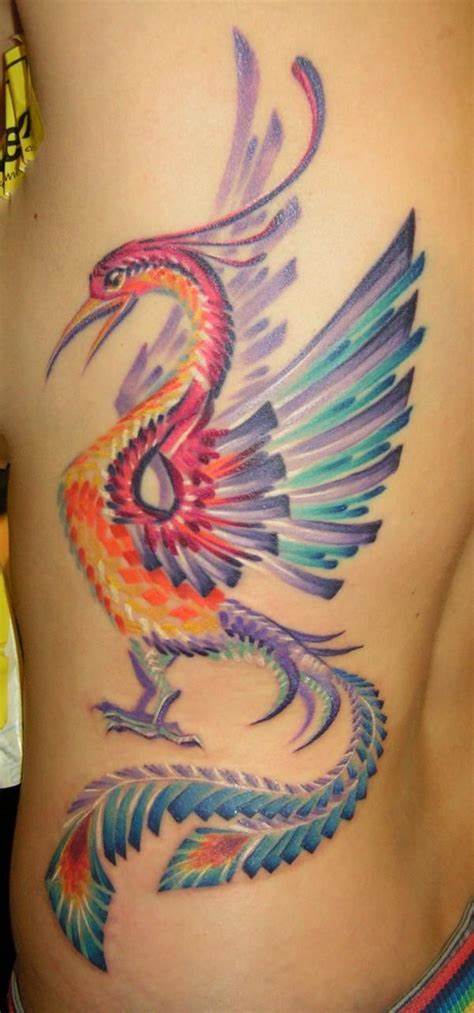 Tattoo of a Paradise Bird