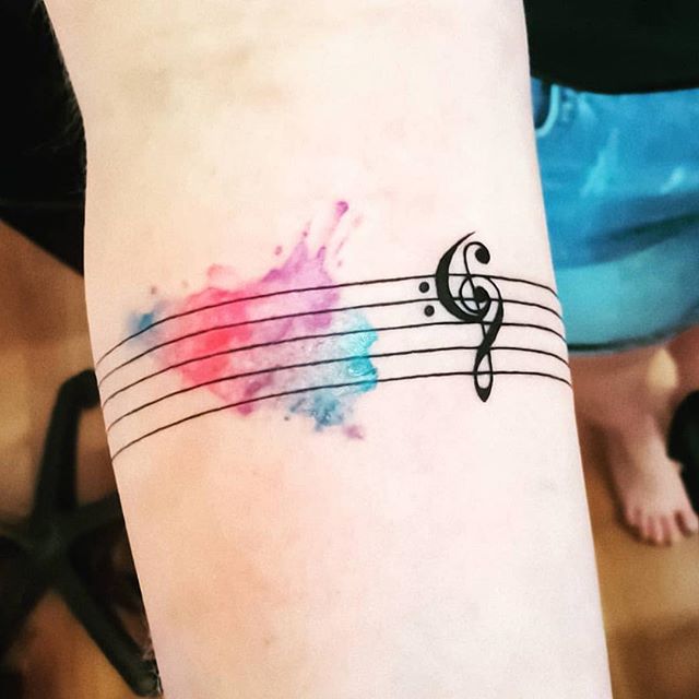 music tattoo design ideas