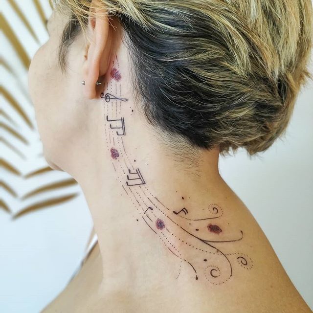 music tattoo design ideas