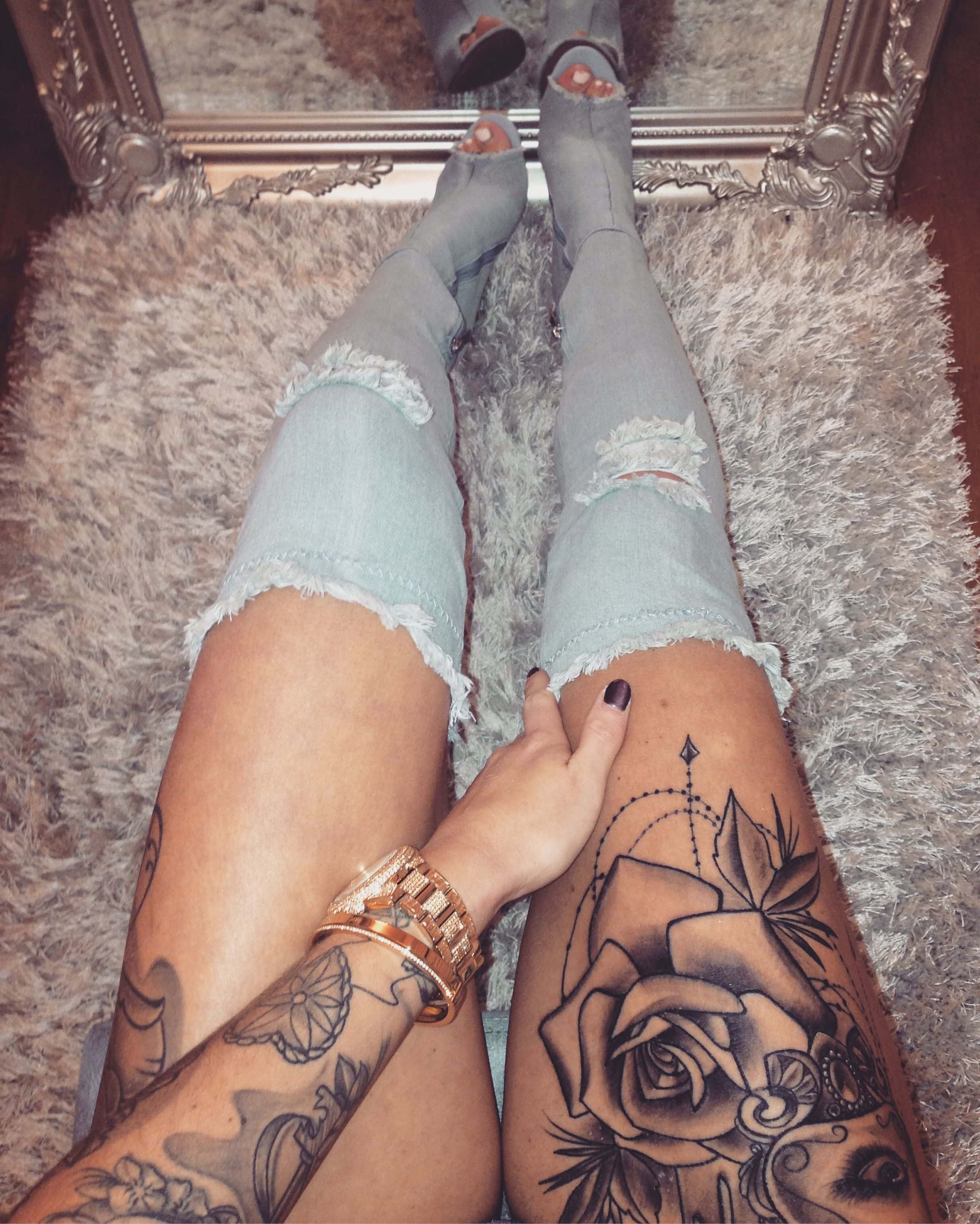 18 Sexy Thigh Tattoos for Women in 2023 and Beyond  Fashionterest