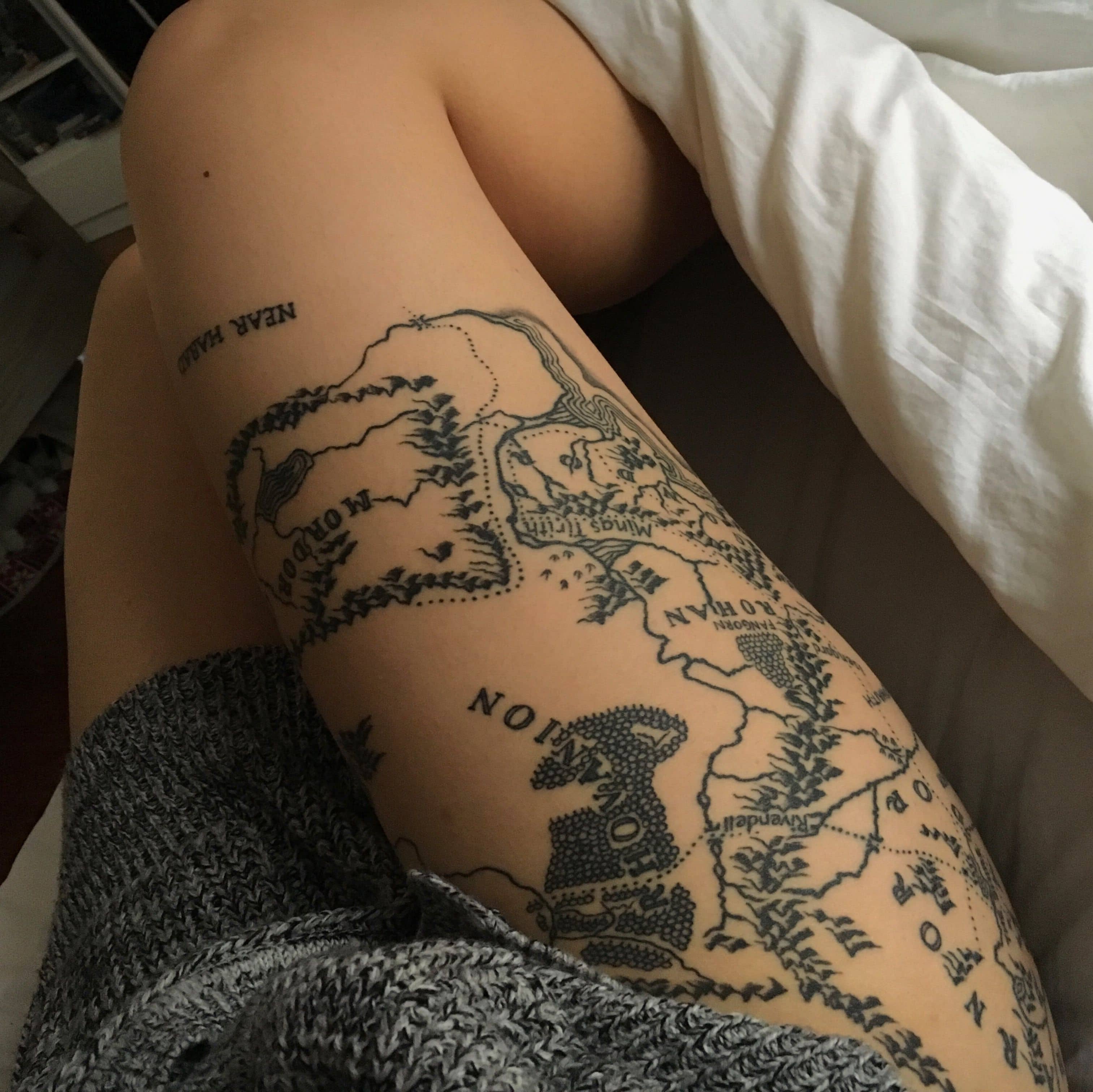 Thigh Tattoo Design Ideas | Best Thigh tattoos ideas