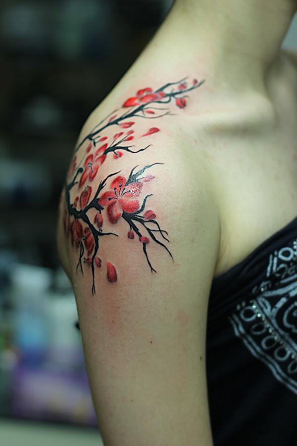 cherry blossom tattoos