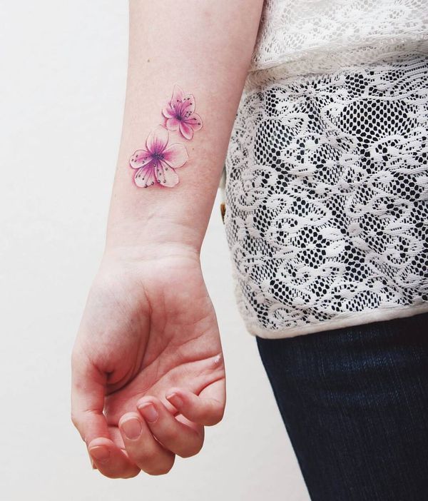 cherry blossom tattoos
