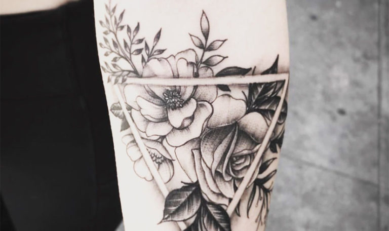 flower tattoo design