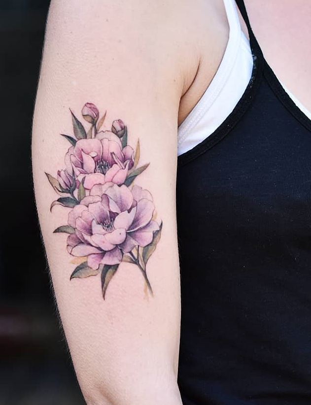 flower tattoo design