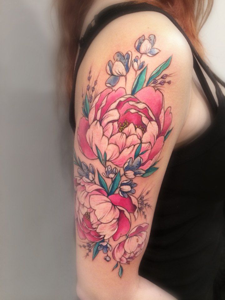 flower tattoo design