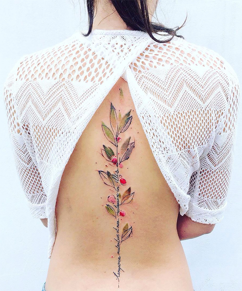 watercolor tattoo design ideas