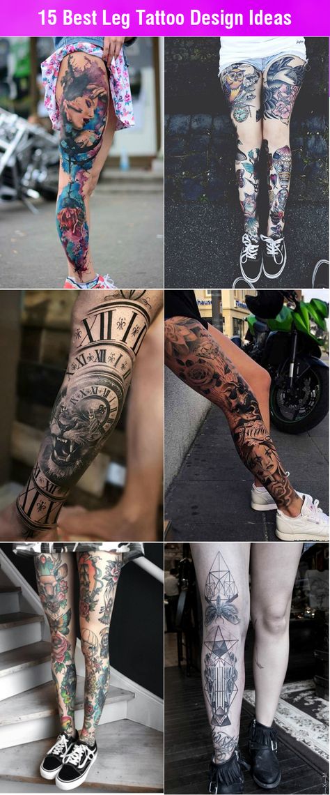 Best Leg Tattoo Design Ideas