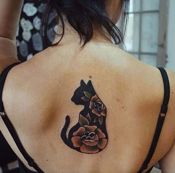 Cat Tattoo Design