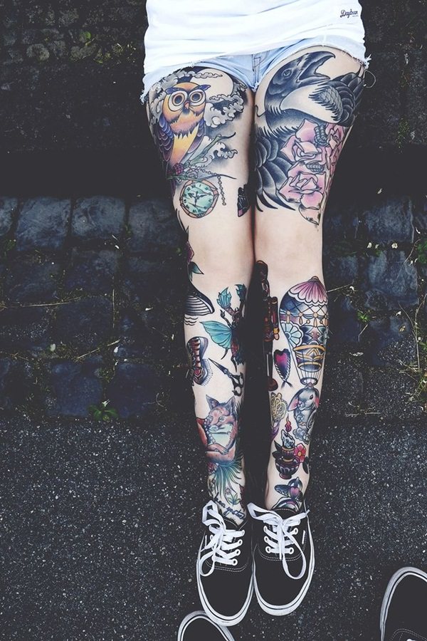 Leg Tattoo Design Ideas