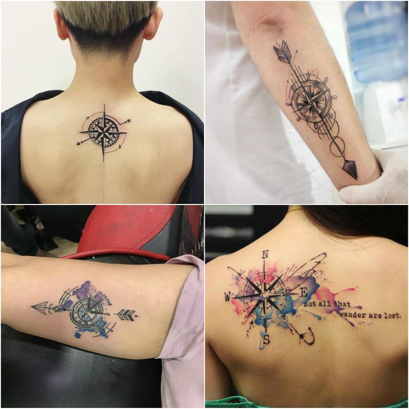 Compass Tattoo Designs - 25 Ideas - Top Beauty Magazines