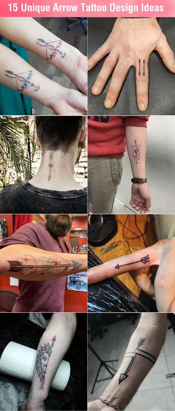 Unique Arrow Tattoo Design Ideas