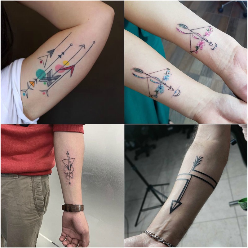 25+ Compass And Arrow Tattoo - MarilinCohen