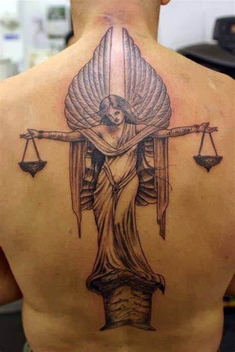 Angel of Justice Tattoo