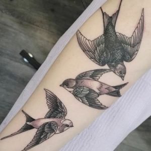 Sparrow Tattoo -30 Latest Designs 20203 - Top Beauty Magazines