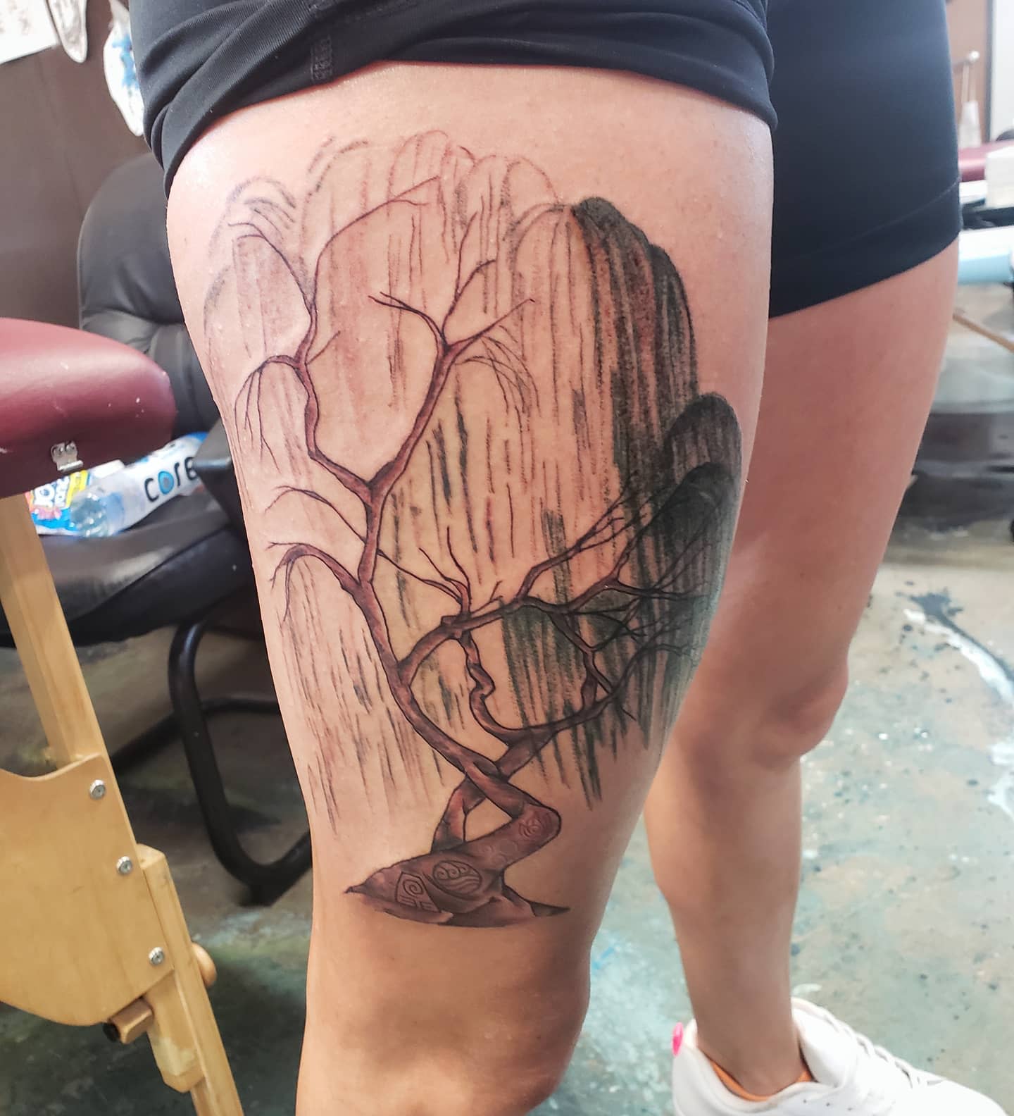 5. TATTOO OF A WILLOW TREE