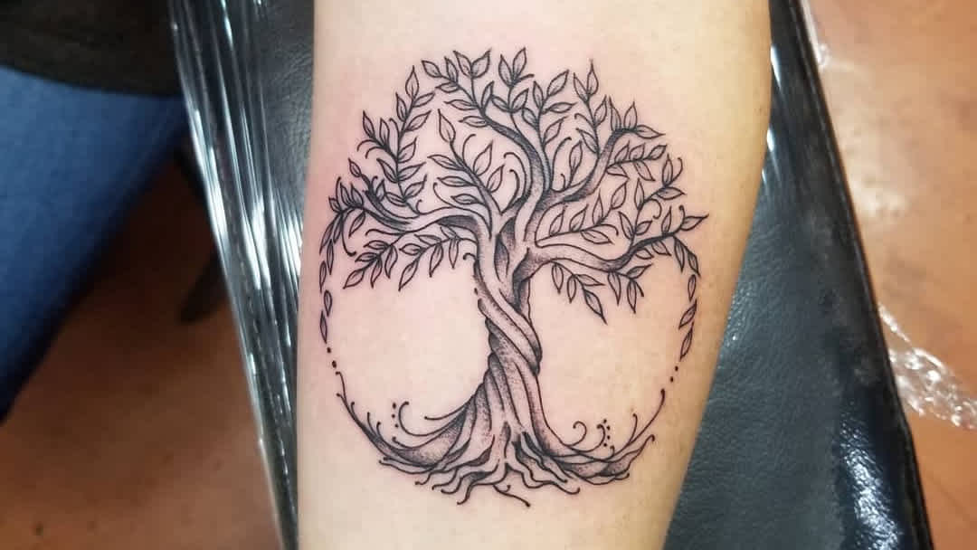 Fascinating Tree Tattoo Ideas - Deep Meanings Behind 33 Designs 1 TATTOO OF THE TREE OF LIFE