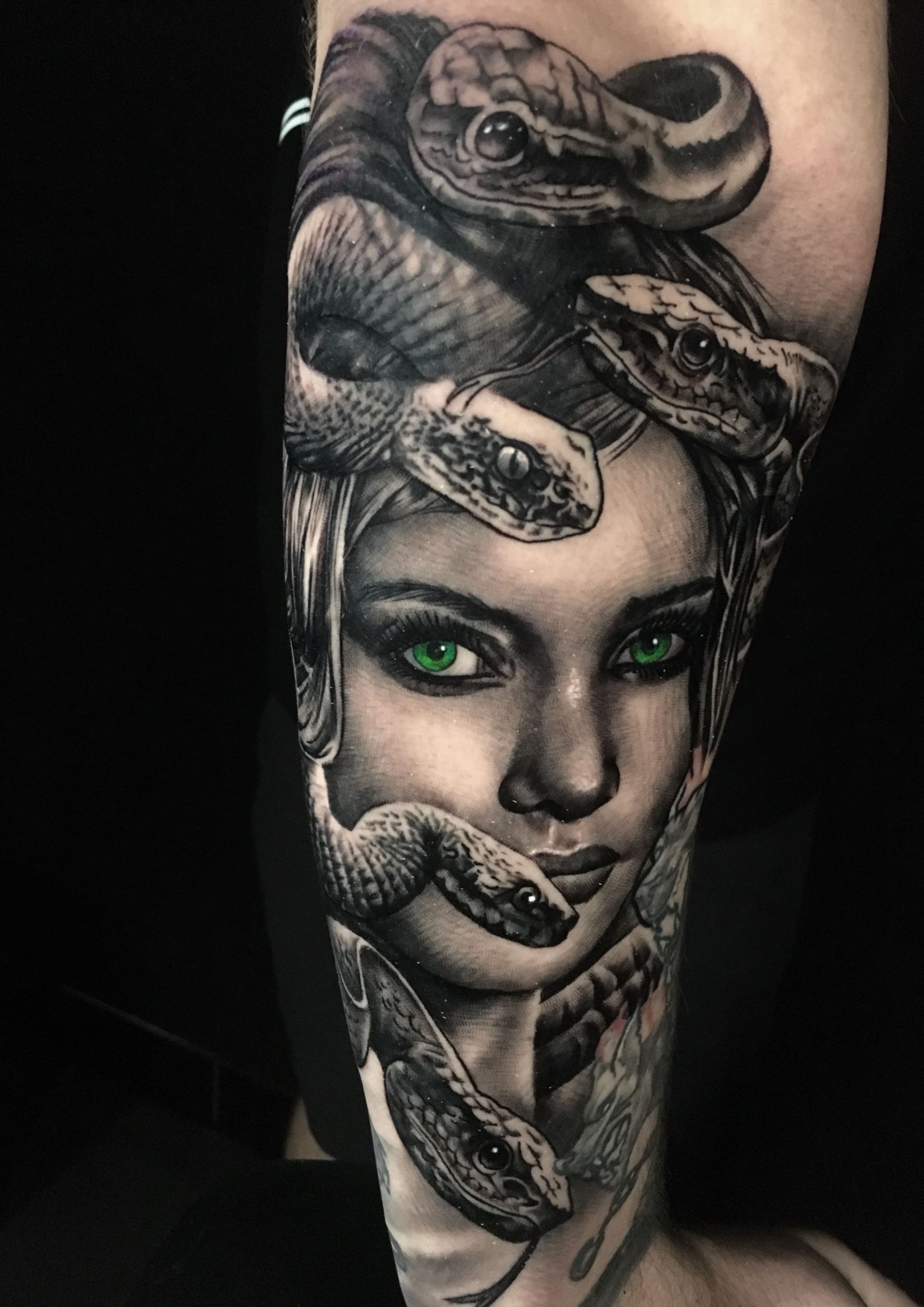 30 Latest Snake Tattoo Ideas - Pick Your Favorite Style 2 Snake Tattoo 6 The Evil Medusa's Snakes