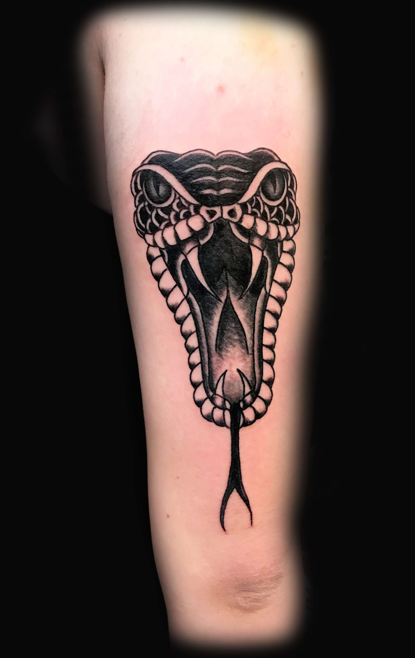 30 Latest Snake Tattoo Ideas - Pick Your Favorite Style 15 Tattoo with a Snake Head