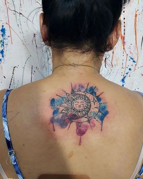sun tattoo designs