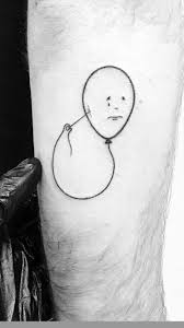 Latest Balloon Tattoo Ideas - 30 Designs 22 24. Funny Balloon Tattoo