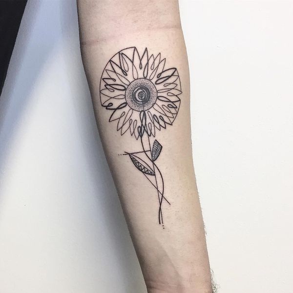 Sunflower Tattoo