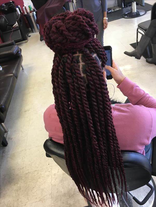 Marley Twist Hairstyle