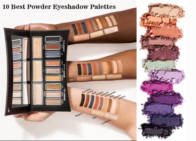 best powder eyeshadows
