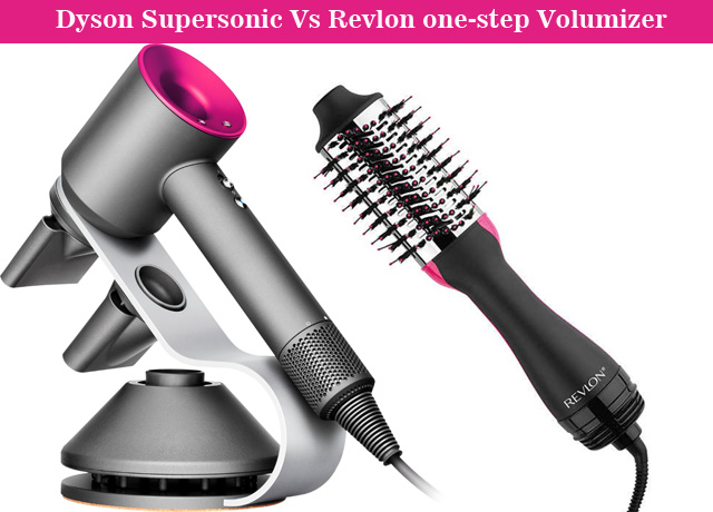 DYSON Supersonic Vs REVLON One-Step Volumizer