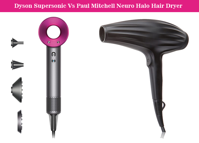 Dyson Supersonic Vs Paul Mitchell Neuro Halo Hair Dryer