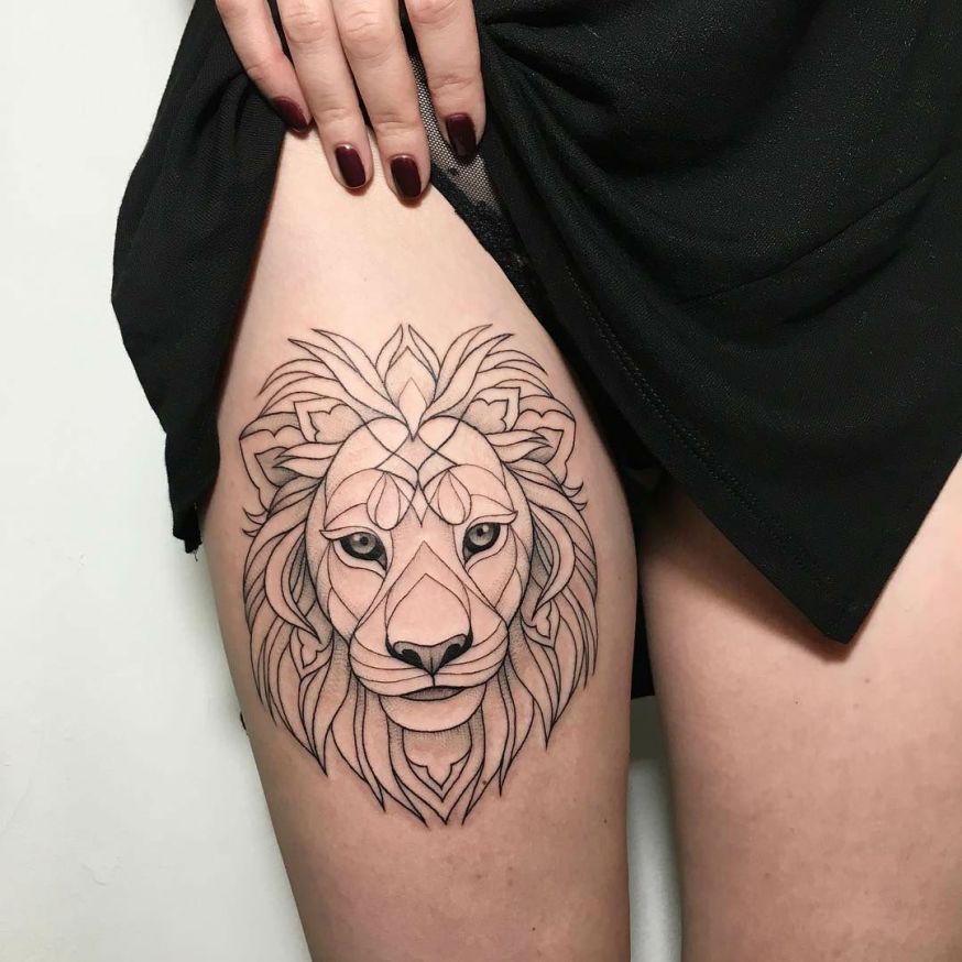 Lion Tattoos for Boys and Girls