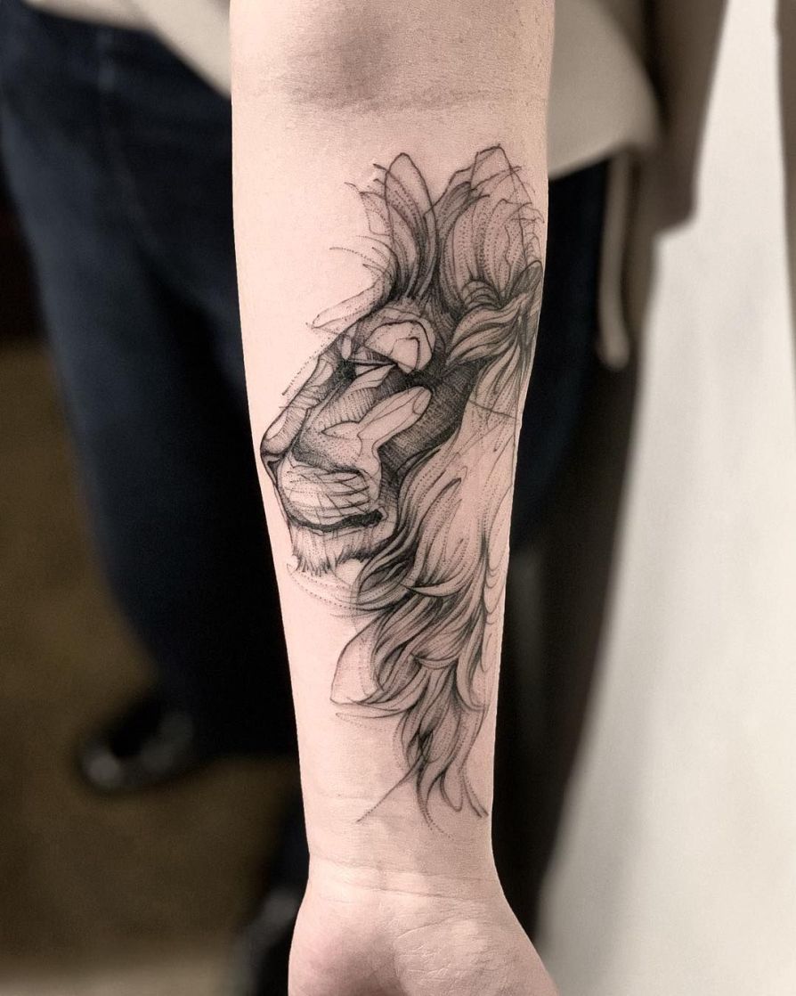 15 Fiercely Gorgeous Lion Tattoos For Boys And Girls Top Beauty Magazines