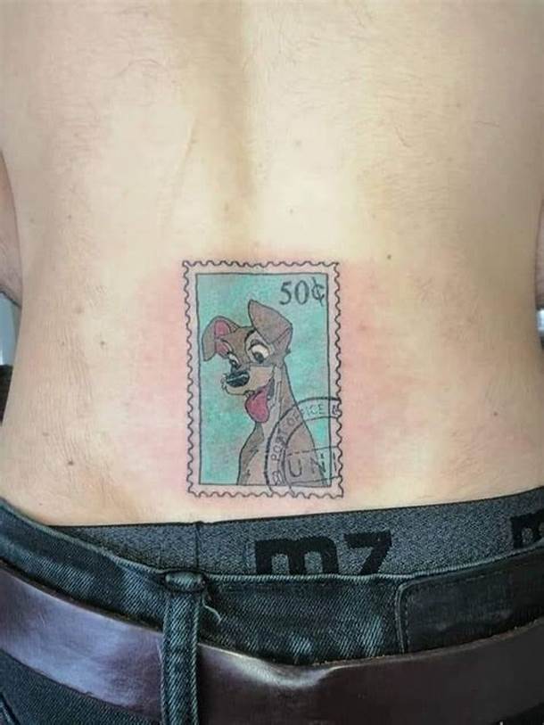 Disney Tramp Stamp Tattoo
