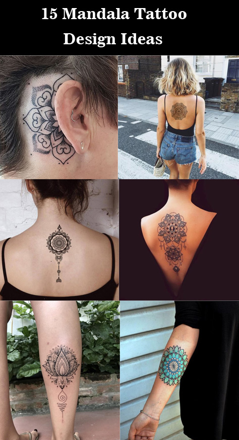 Mandala Tattoo Design Ideas