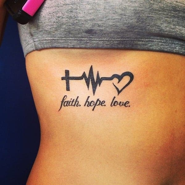 Heartbeat tattoos