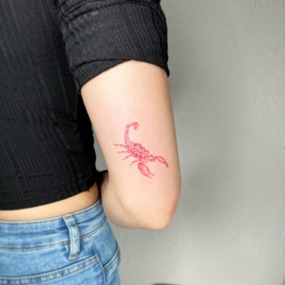 Meaningful Scorpion Tattoo