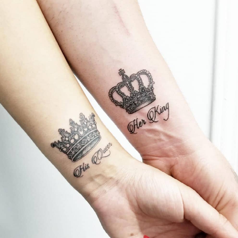 crown tattoo