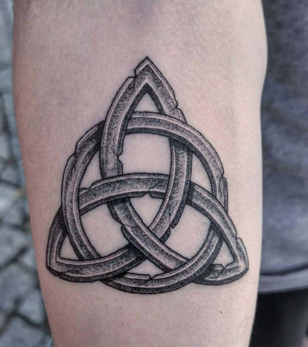 14. Celtic Triangle Tattoo