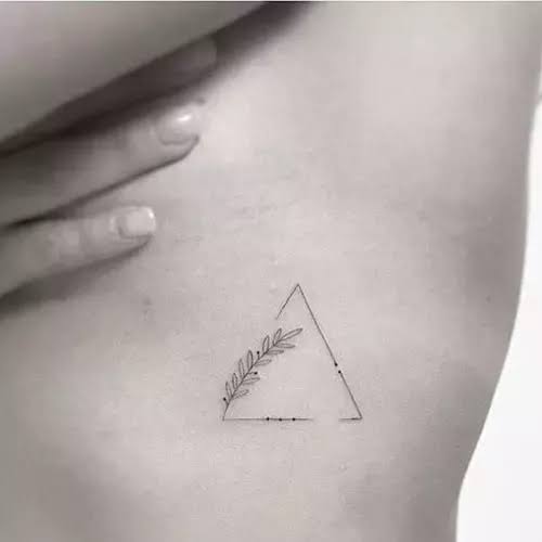 19. Greek Triangle Tattoo