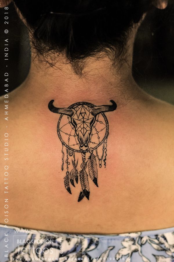 dream catcher taurus tattoo